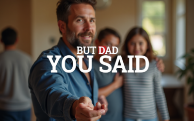 But, Dad, You Said… Why Being Impeccable With Your Word Matters More Than You Think